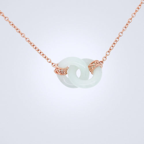 icy jadeite link necklace