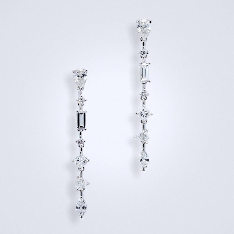Multiwear Santa Maria Aquamarine Diamond Earrings
