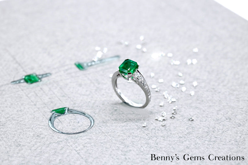 Gem Stone Engagement Rings