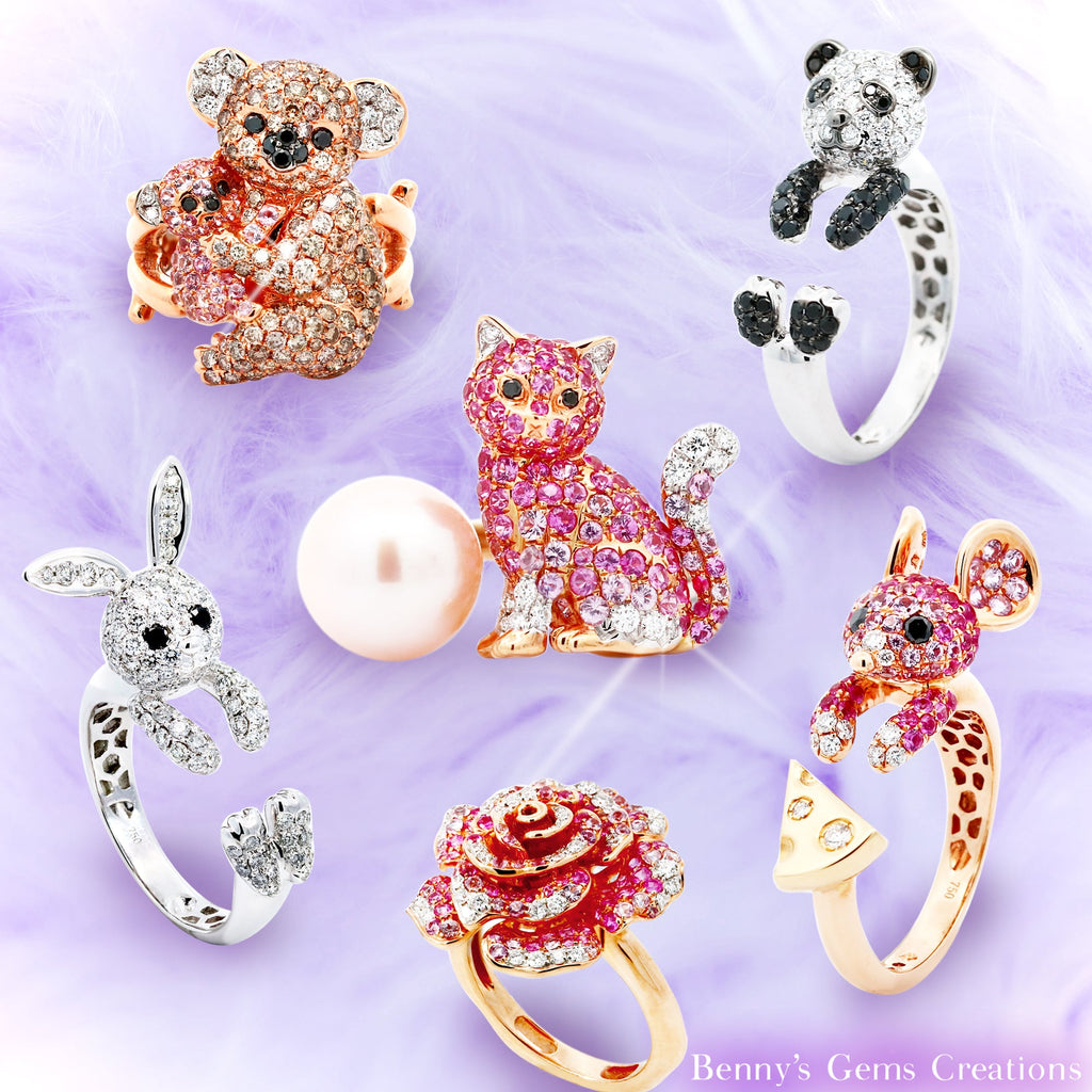 Introducing Our Enchanting Animal Ring Collection – Benny's Gems Creations