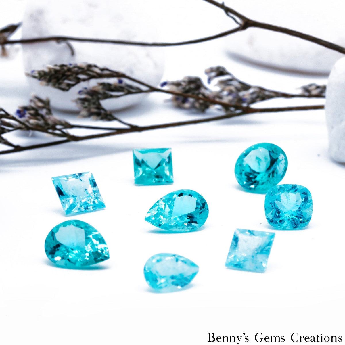 Paraiba Tourmalines : The Beautiful Neon Color Gem Stones - Benny's Gems Creations
