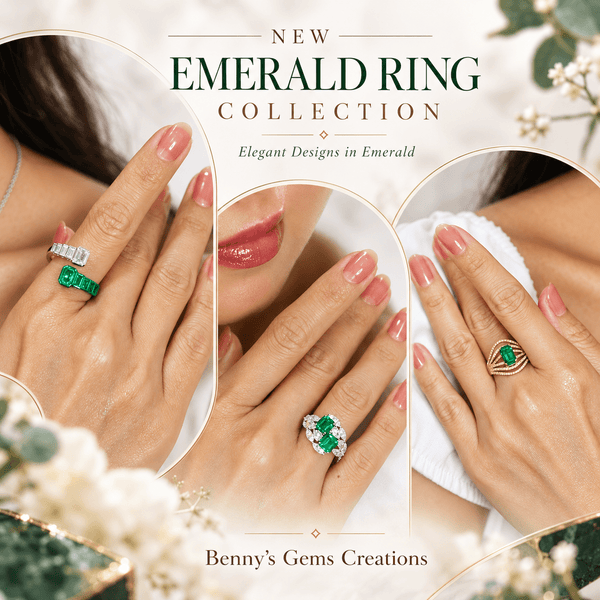 Emerald Ring Collection - Benny's Gems Creations