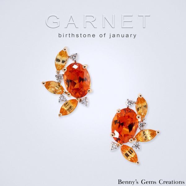 Garnet Jewellery - Benny's Gems Creations