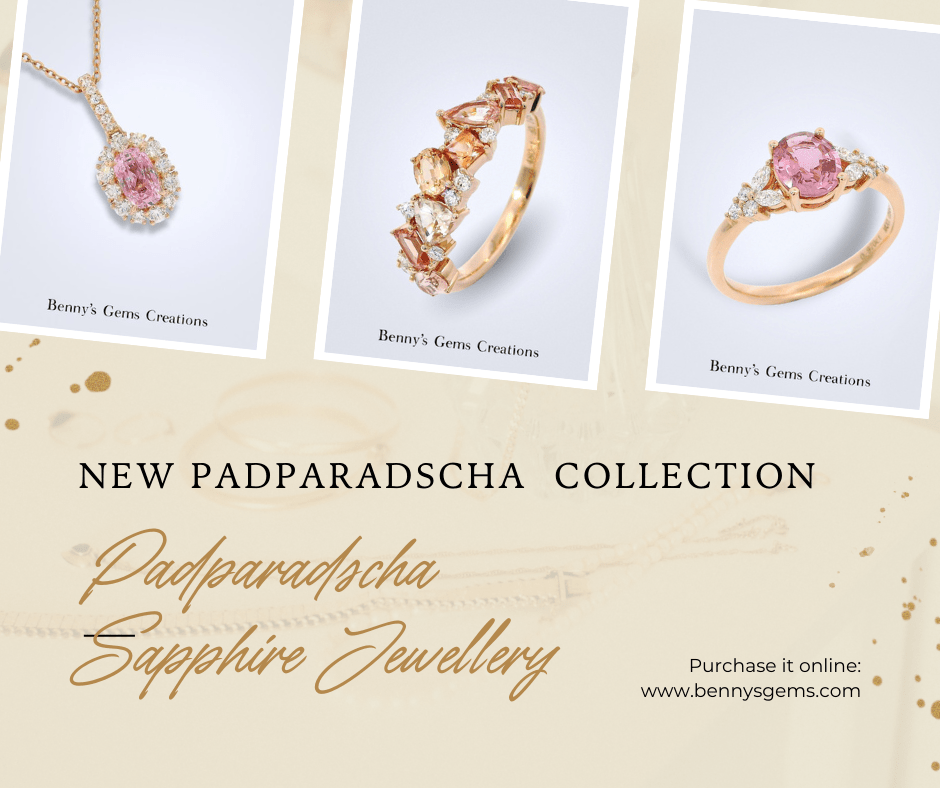 Padparadscha Collection - Benny's Gems Creations