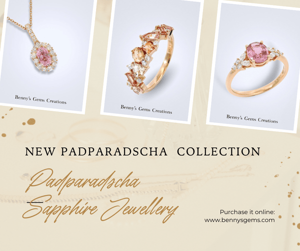 Padparadscha Collection - Benny's Gems Creations