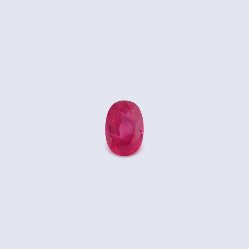 0.535cts Natural Red Ruby - Benny's Gems Creations
