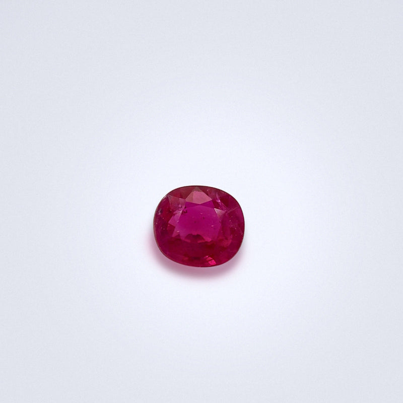 0.55Cts Natural Red Ruby - Benny's Gems Creations