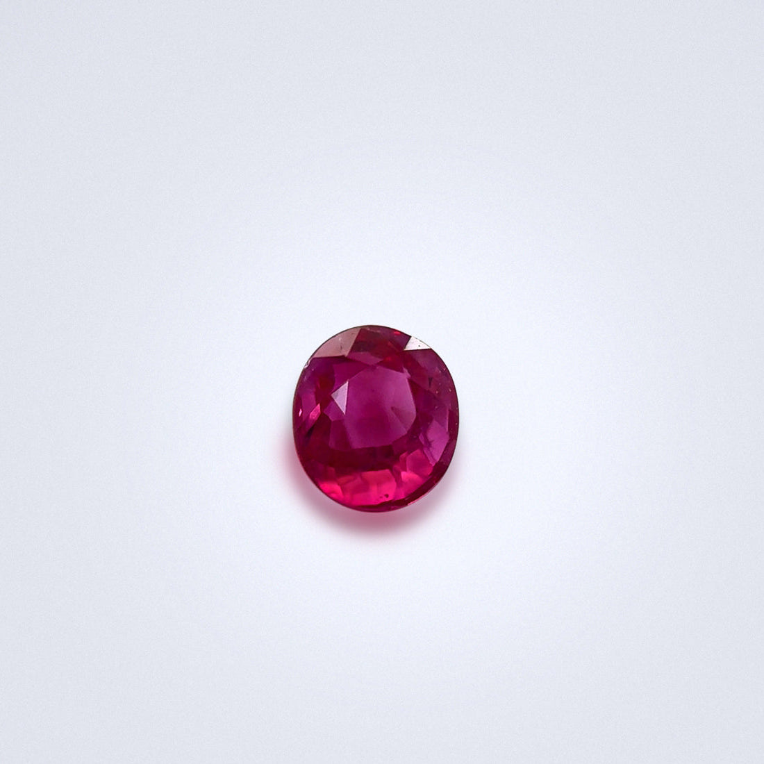 0.67Cts Natural Red Ruby - Benny's Gems Creations