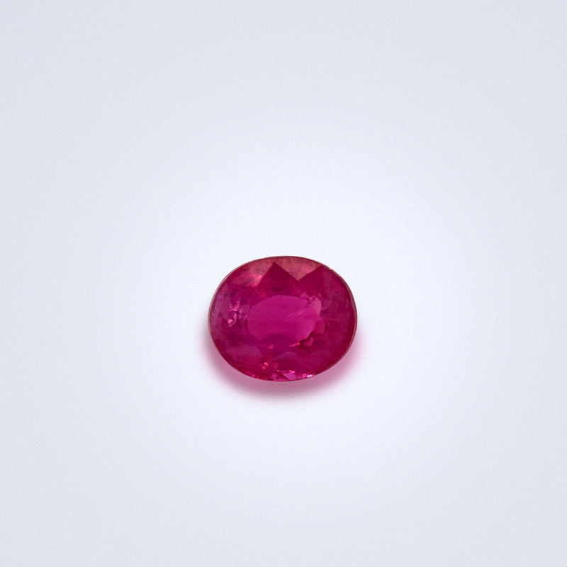 0.75Cts Natural Red Ruby - Benny's Gems Creations