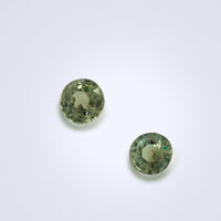 0.78Cts Natural Alexandrite Pair - Benny's Gems Creations