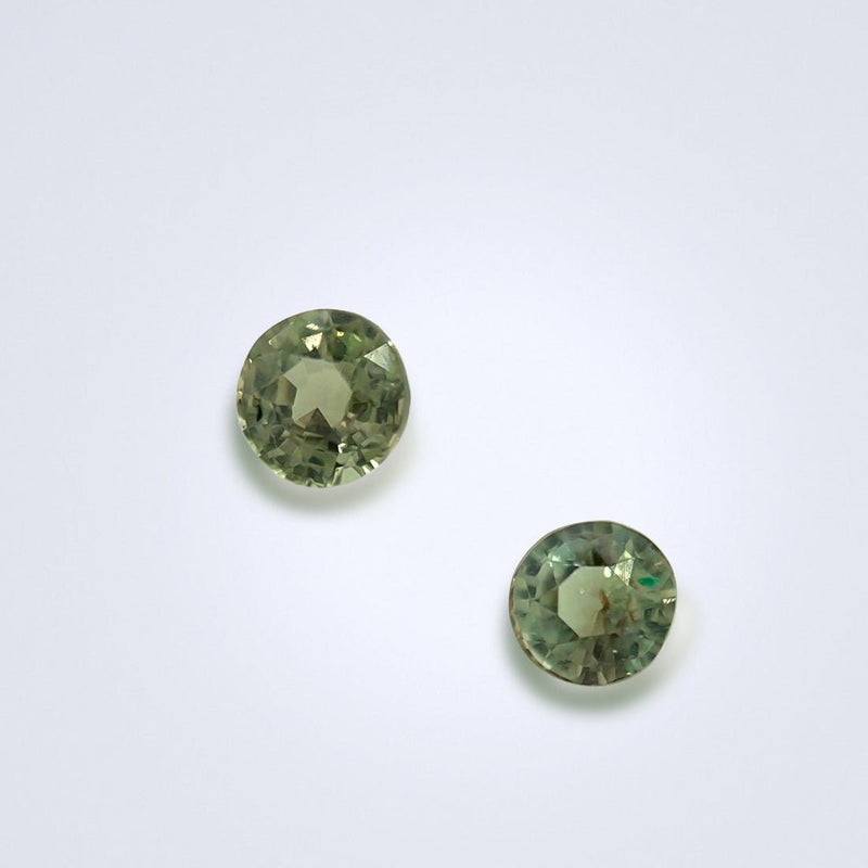 0.78Cts Natural Alexandrite Pair - Benny's Gems Creations