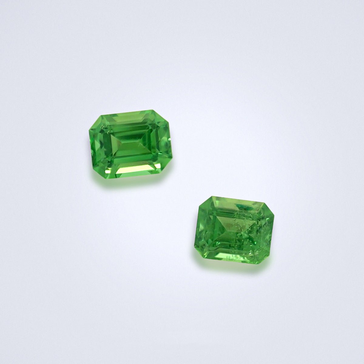 0.88ct Tsavorite Pair - Benny's Gems Creations
