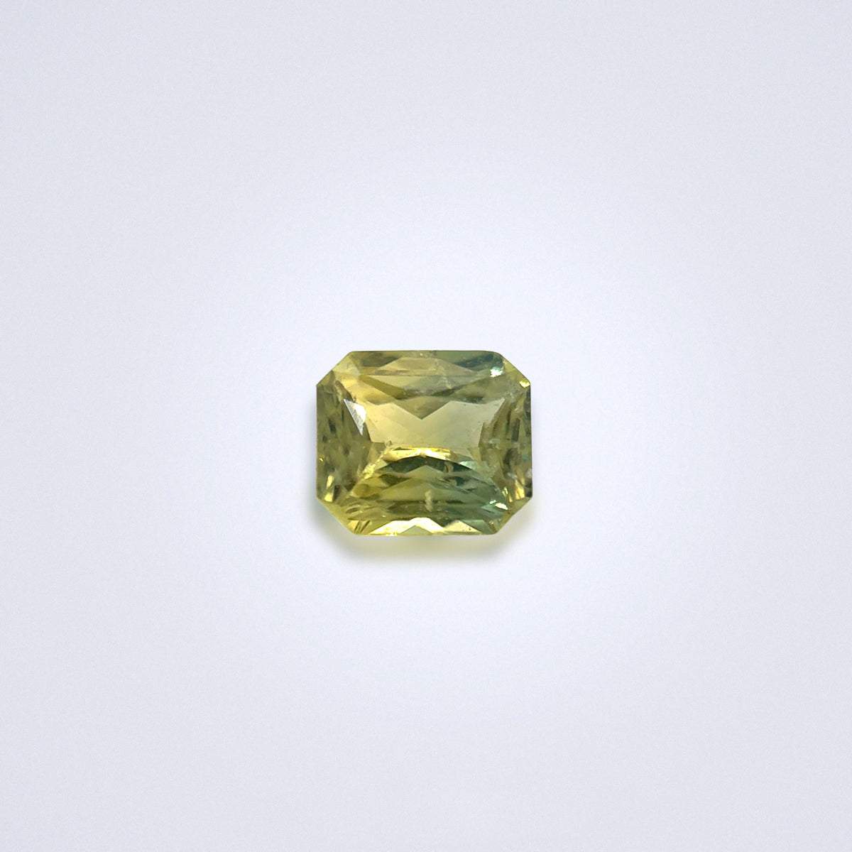 1.08cts Unheated Green Sapphire - Benny's Gems Creations