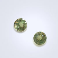 1.17Cts Natural Alexandrite Pair - Benny's Gems Creations