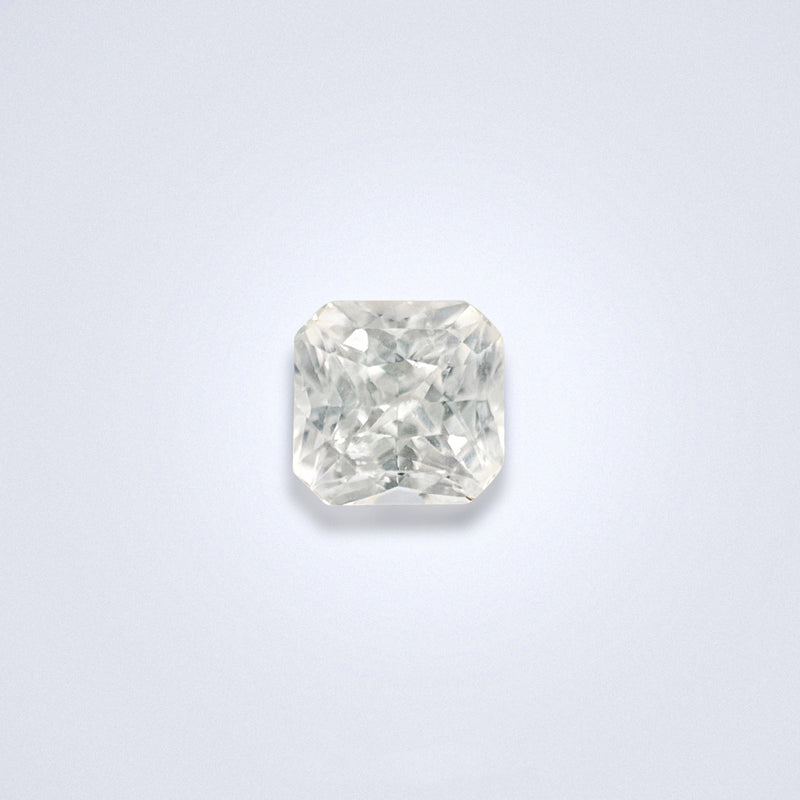1.50cts Unheated White Sapphire - Benny's Gems Creations