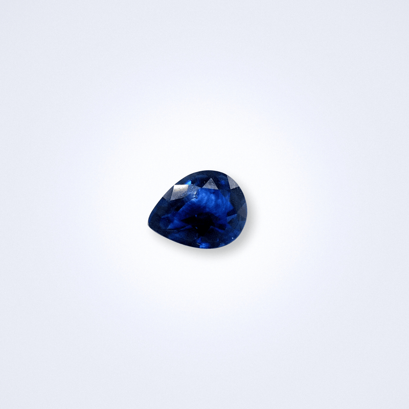 1.00CTS Unheated Royal Blue Sapphire - Benny's Gems Creations
