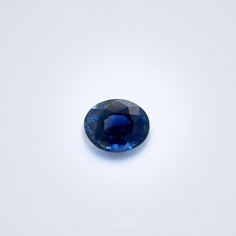 1.02CTS Unheated Vivid Blue Sapphire - Benny's Gems Creations