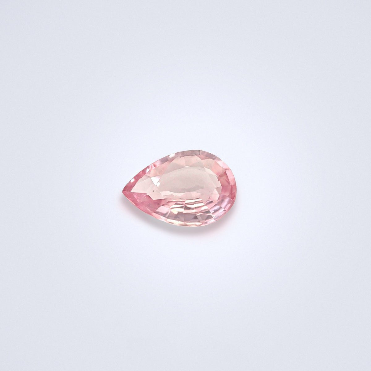 1.09CTS Unheated Pear Padparadscha - Benny's Gems Creations