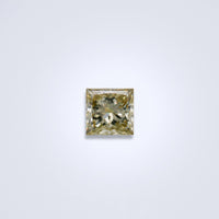 1.12CTS Fancy Gray Green Yellow Diamond - Benny's Gems Creations