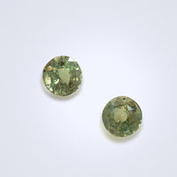 1.17Cts Natural Alexandrite Pair - Benny's Gems Creations