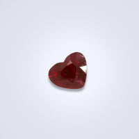 1.19CTS Unheated Ruby Heart - Benny's Gems Creations