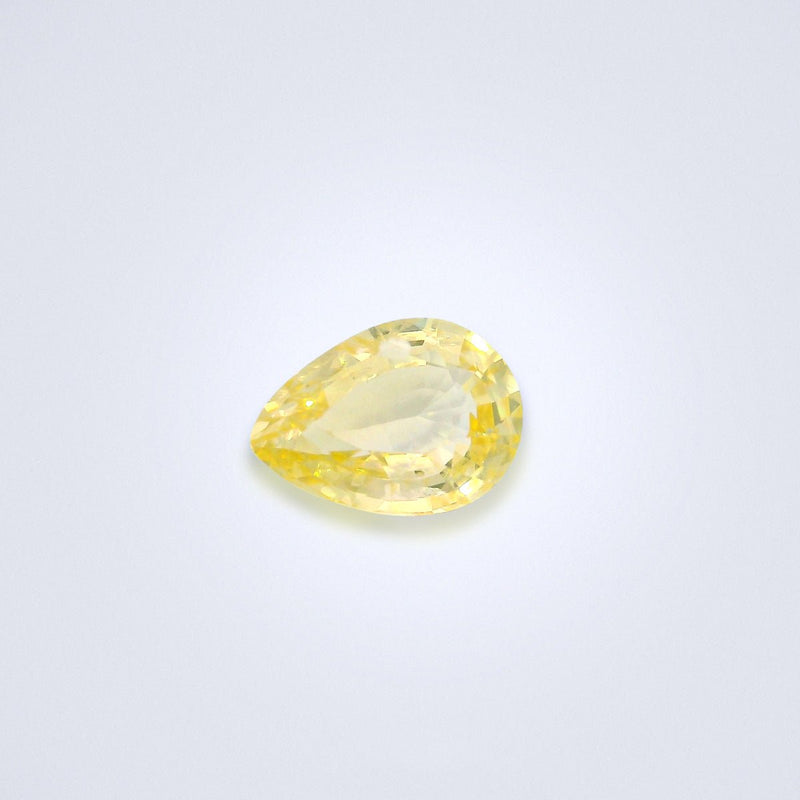 1.19cts Unheated Yellow Sapphire - Benny's Gems Creations