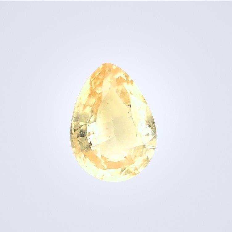 1.19cts Unheated Yellow Sapphire - Benny's Gems Creations
