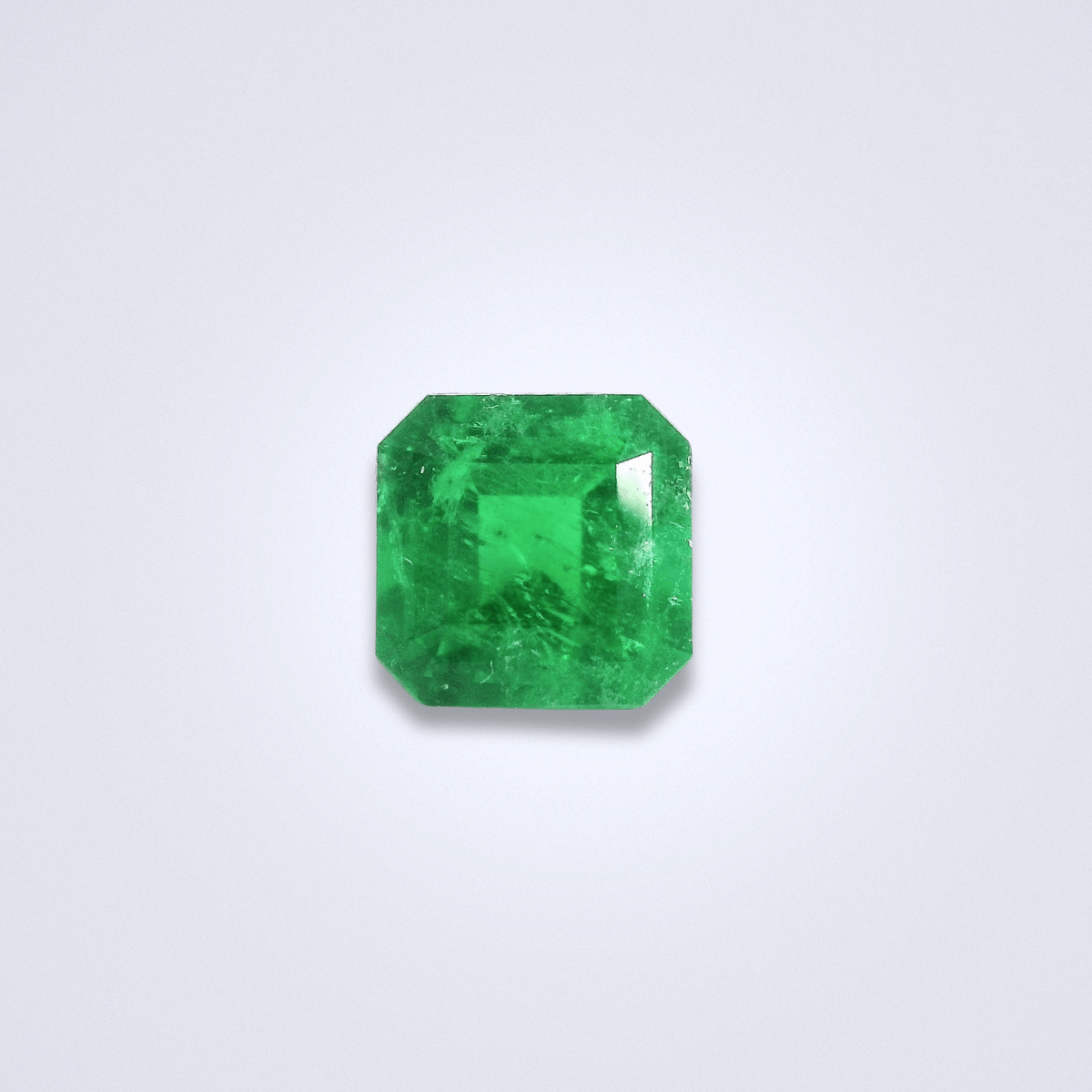 1.20CTS Vivid Green Colombian Emerald - Benny's Gems Creations