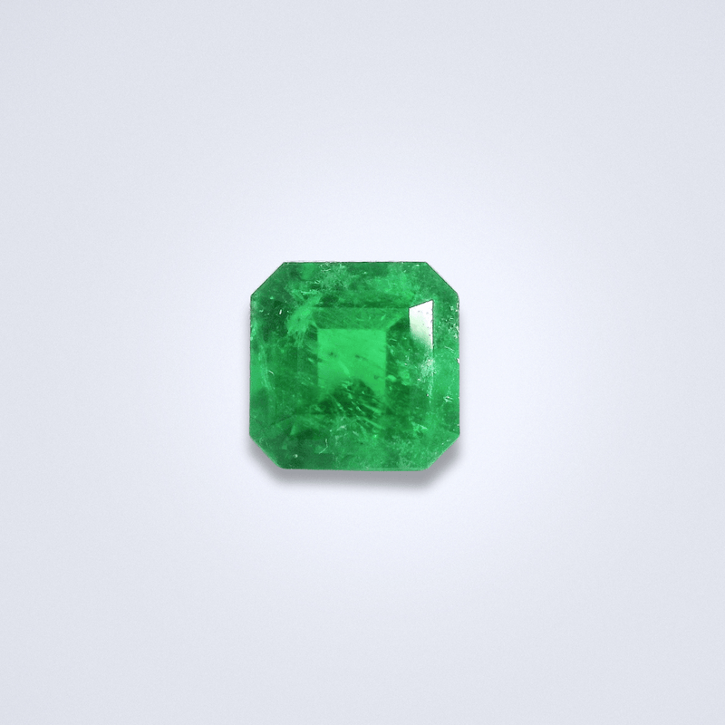 1.20CTS Vivid Green Colombian Emerald - Benny's Gems Creations