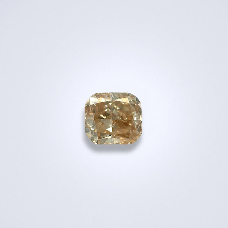 1.23CTS Fancy Yellow Brown Diamond - Benny's Gems Creations