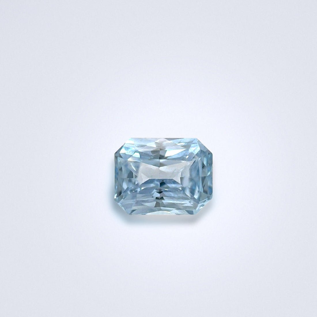 1.23cts Unheated White Sapphire - Benny's Gems Creations
