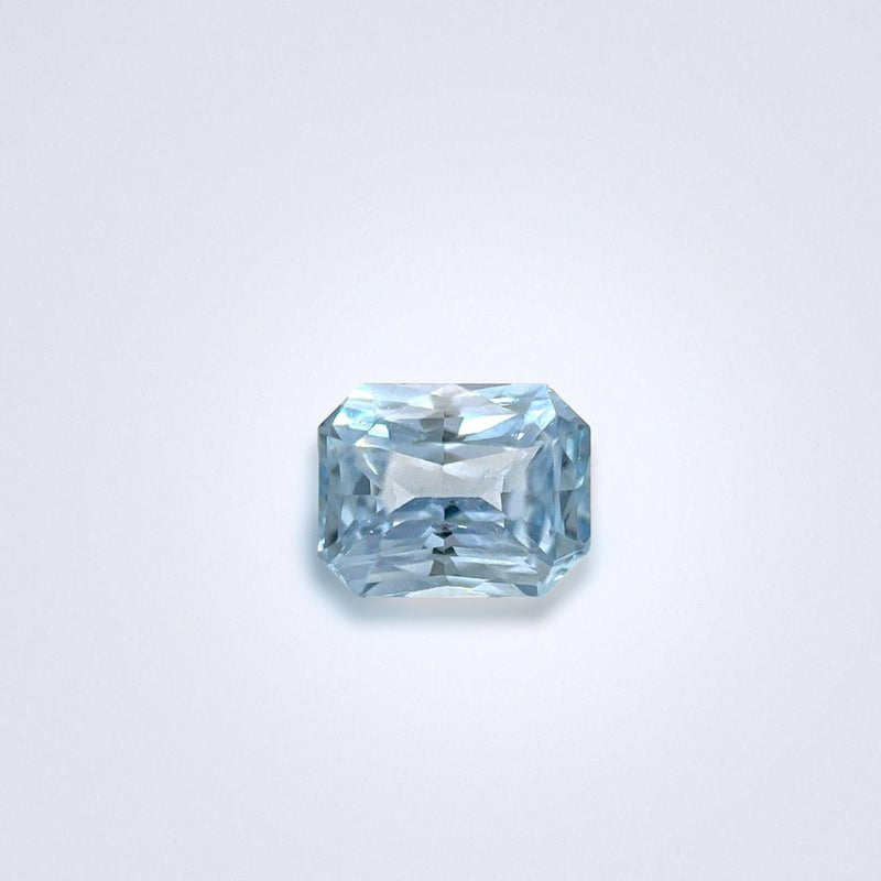 1.23cts Unheated White Sapphire - Benny's Gems Creations