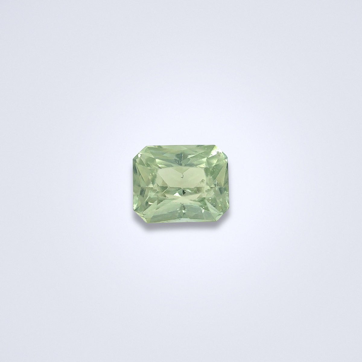 1.34cts Unheated Green Sapphire - Benny's Gems Creations