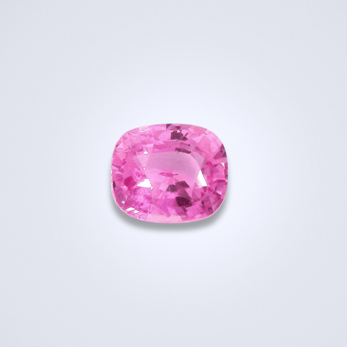 1.38CTS Unheated Vivid Pink Sapphire - Benny's Gems Creations