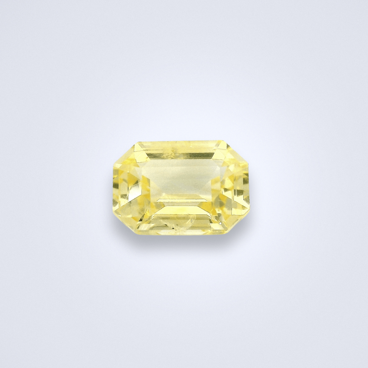 1.38CTS Unheated Yellow Sapphire - Benny's Gems Creations