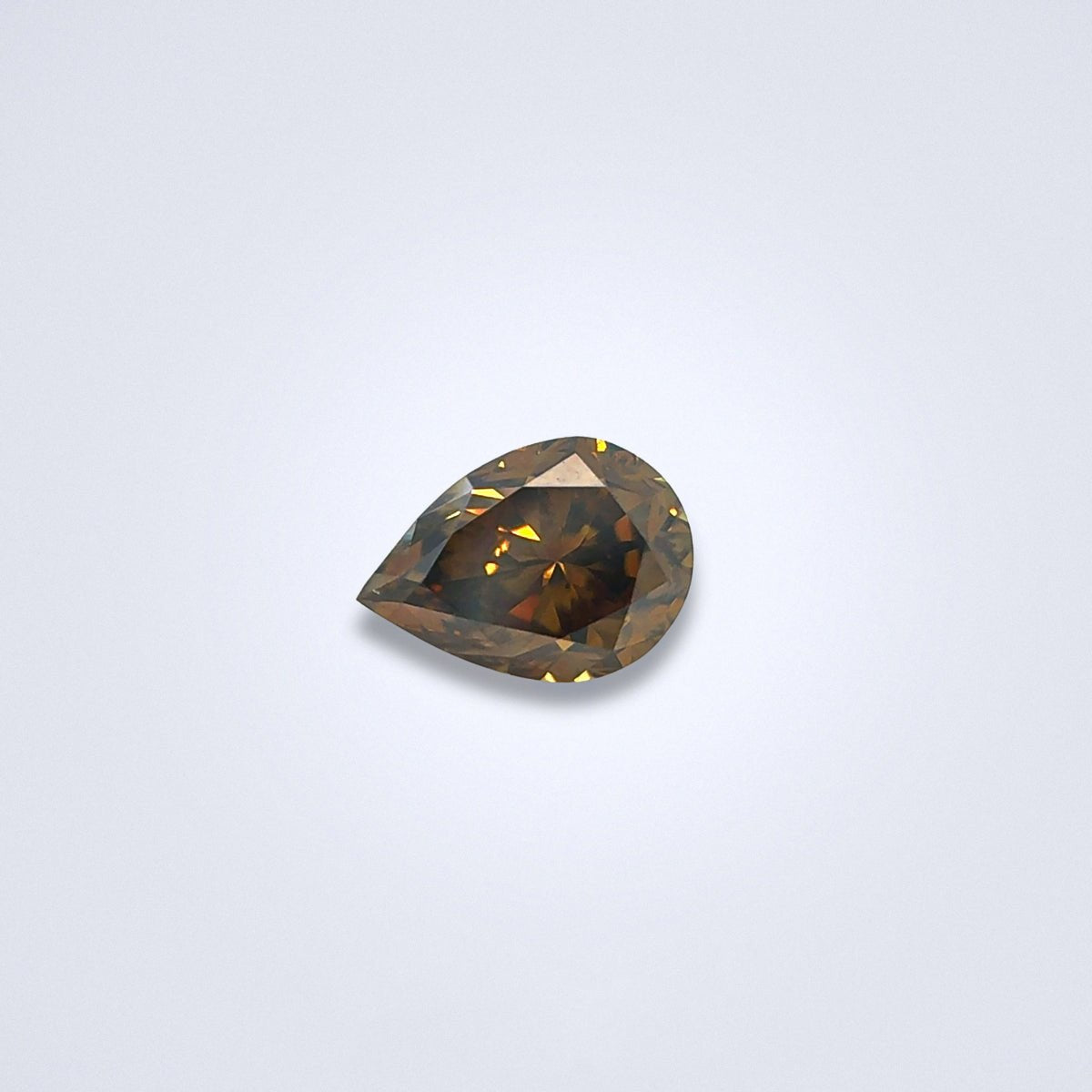 1.46CTS Fancy Dark Orange Brown Diamond - Benny's Gems Creations