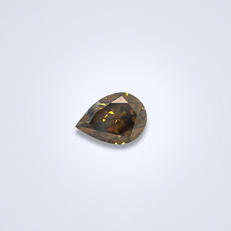 1.46CTS Fancy Dark Orange Brown Diamond - Benny's Gems Creations