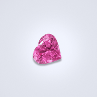 1.50CTS Unheated Pink Heart Sapphire - Benny's Gems Creations