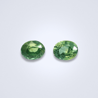 1.50CTS Unheated Teal Sapphire Pair - Benny's Gems Creations