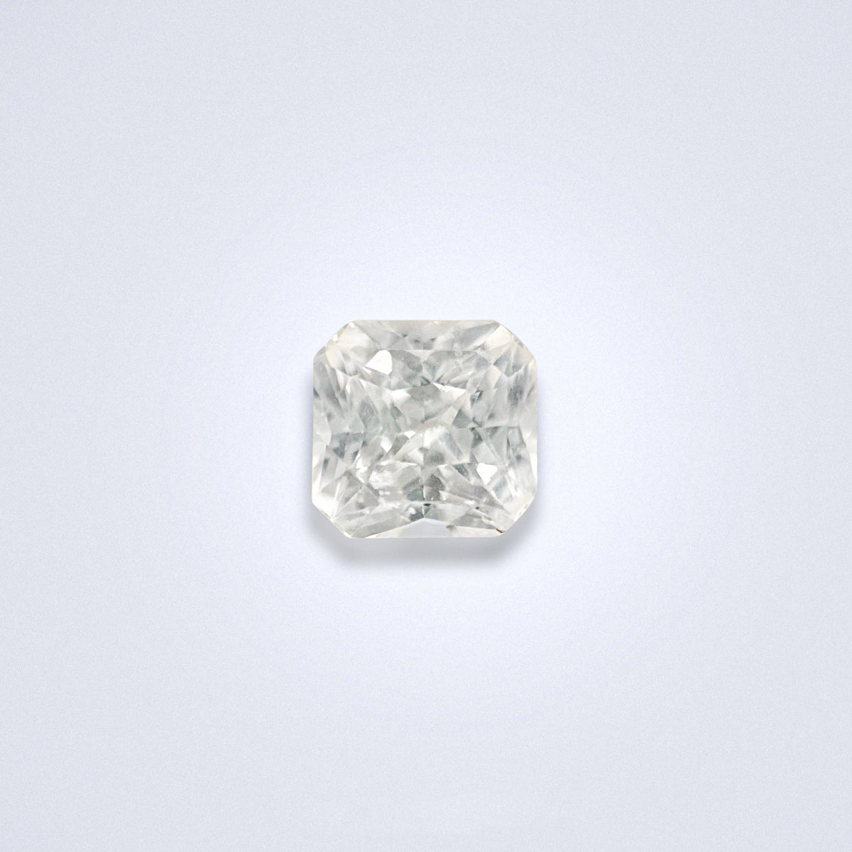 1.50cts Unheated White Sapphire - Benny's Gems Creations