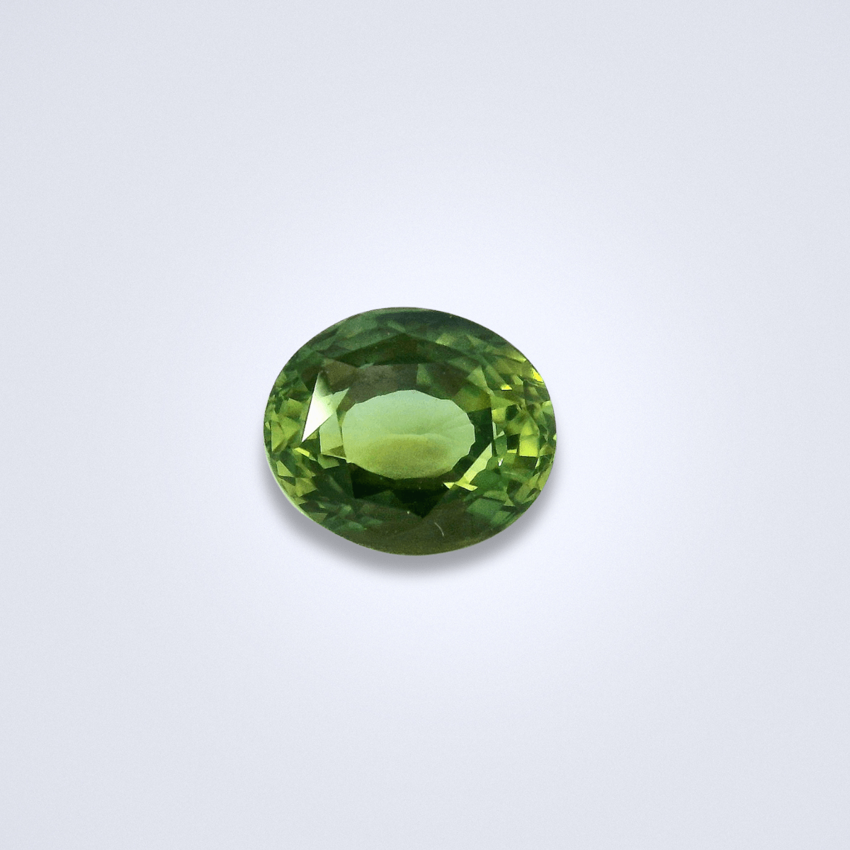 1.62CTS Unheated Green Sapphire - Benny's Gems Creations