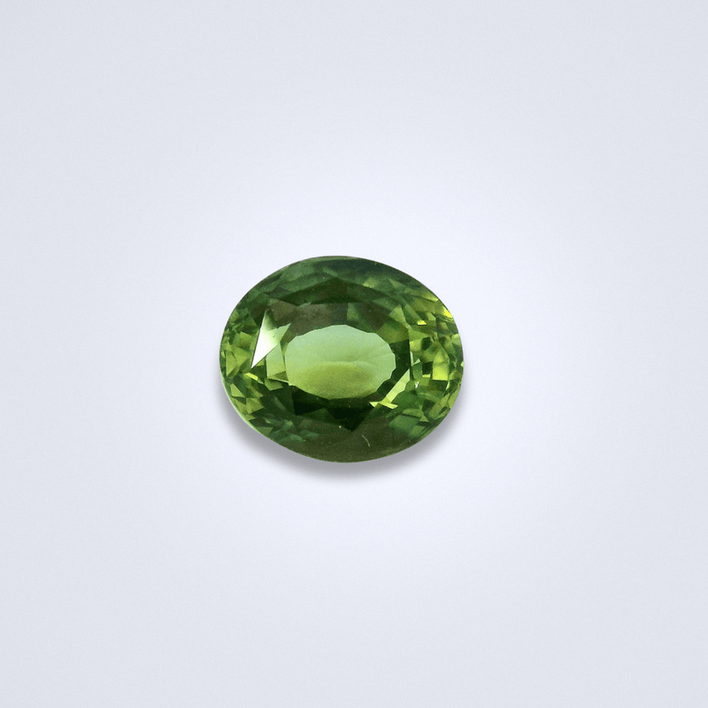 1.62CTS Unheated Green Sapphire - Benny's Gems Creations