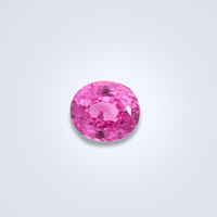 1.65CTS Unheated Vivid Pink Sapphire - Benny's Gems Creations