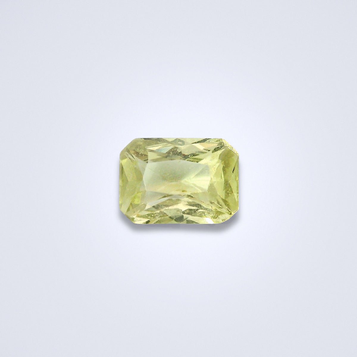1.72cts Unheated Green Sapphire - Benny's Gems Creations