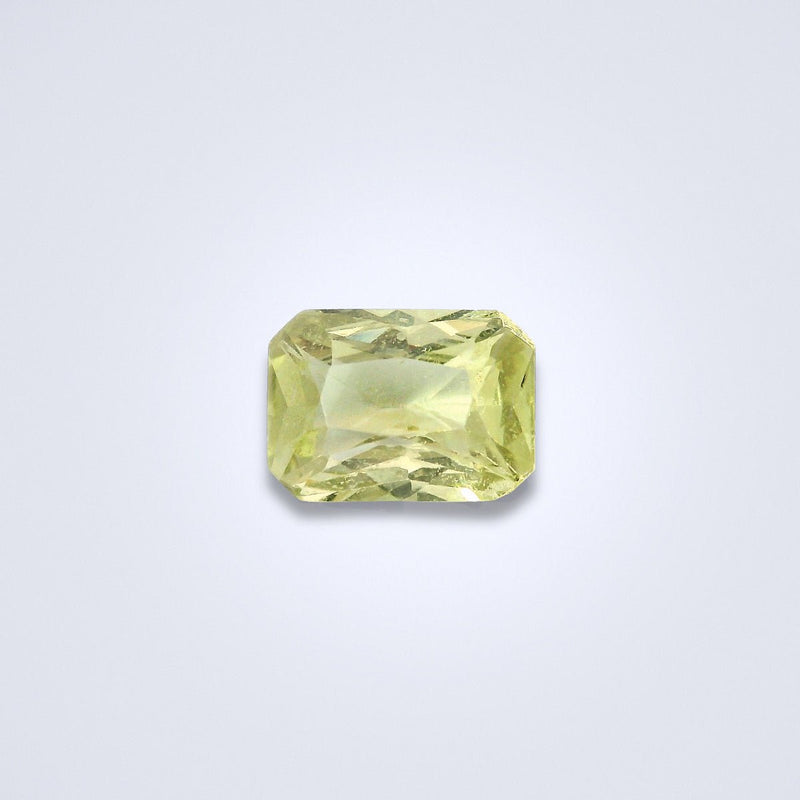 1.72cts Unheated Green Sapphire - Benny's Gems Creations