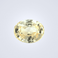 1.77Cts Unheated Yellow Sapphire - Benny's Gems Creations