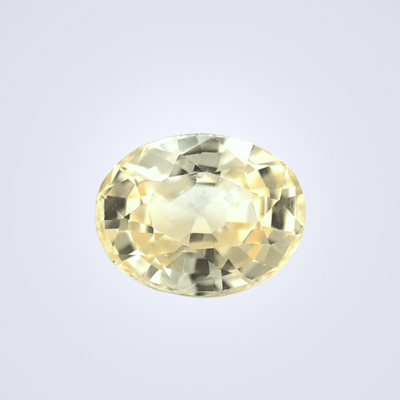 1.77Cts Unheated Yellow Sapphire - Benny's Gems Creations
