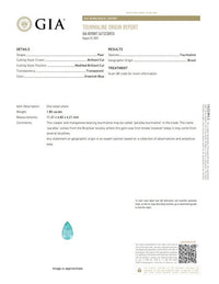 1.85CTS Brazilian Paraiba - Benny's Gems Creations