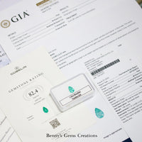 1.85CTS Brazilian Paraiba - Benny's Gems Creations