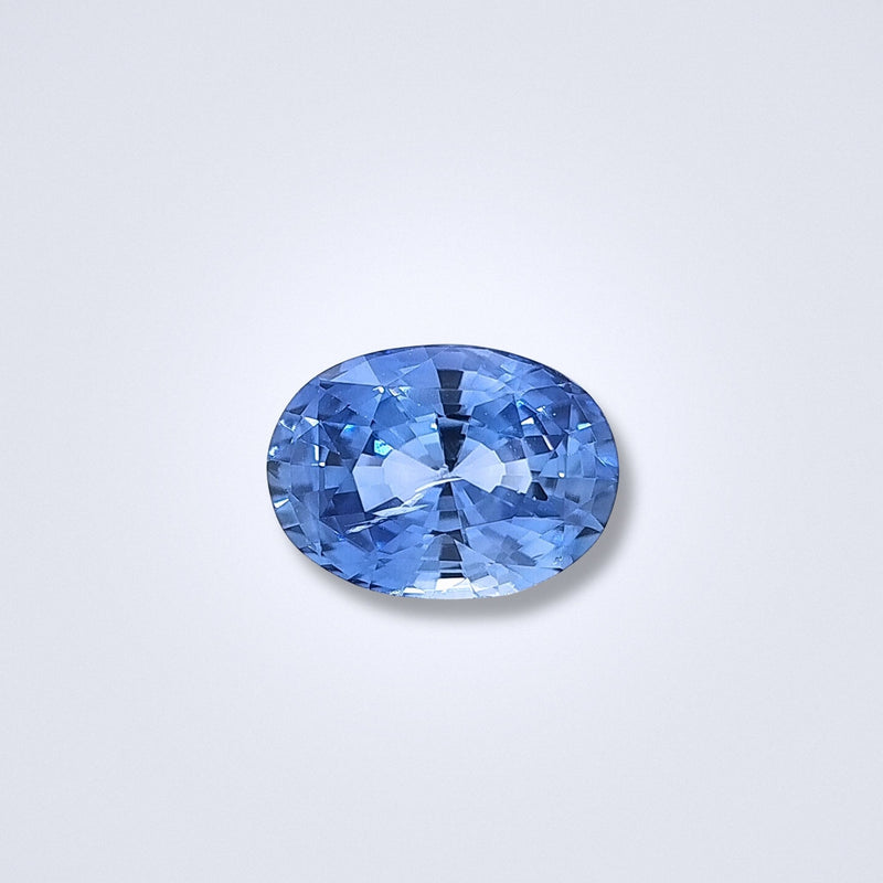 1.85cts Natural Oval Blue Sapphire - Benny's Gems Creations